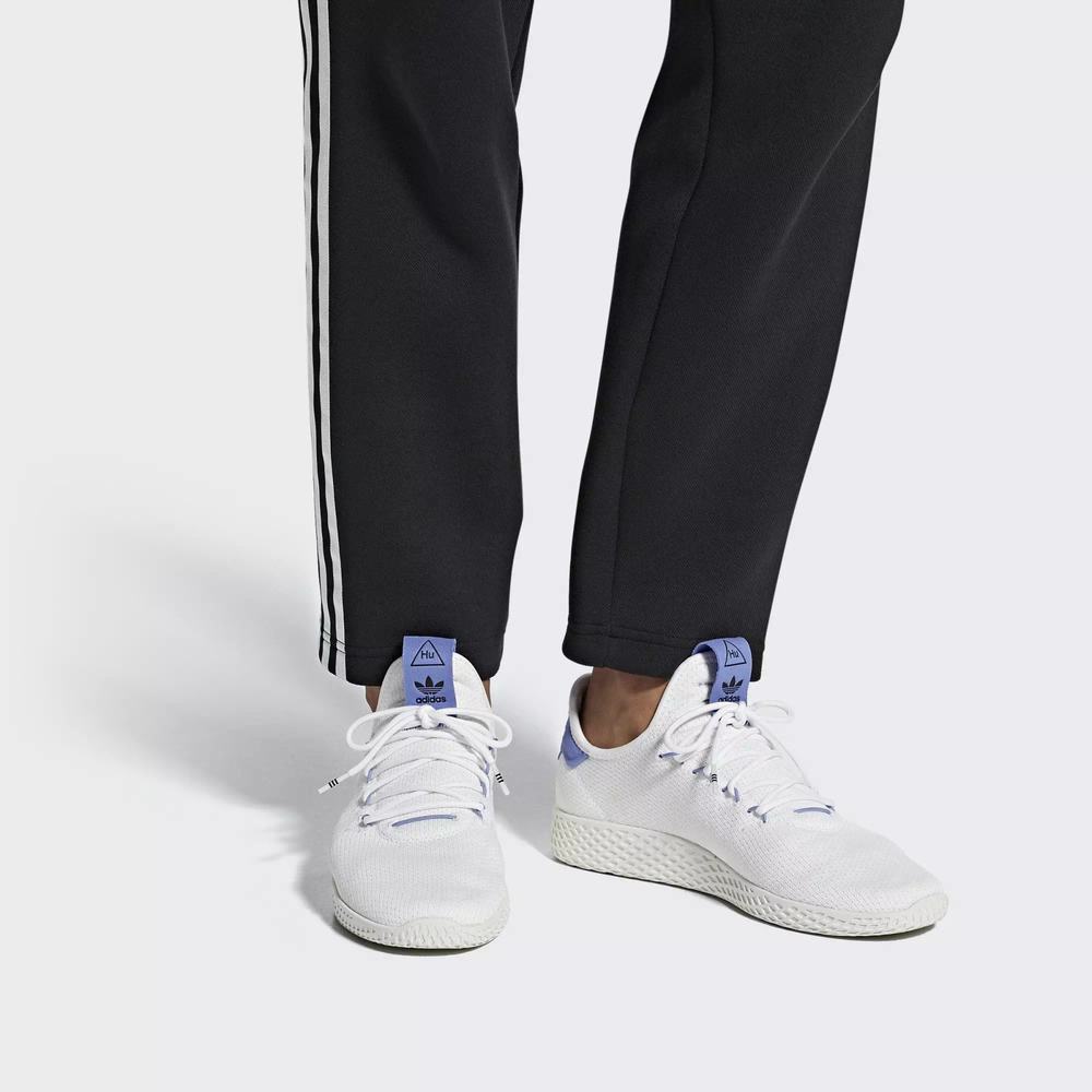 Adidas Pharrell Williams Tennis Hu Tenis Blancos Para Hombre (MX-41770)